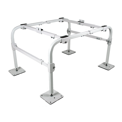 FDCQDL Portable Dryer Stand, 12 Legs Steady as A Mountain,Can Hold Up to  660 Lbs Washer and Dryer Pedestal, for Double Door Refrigerators,Dryers  (3-5