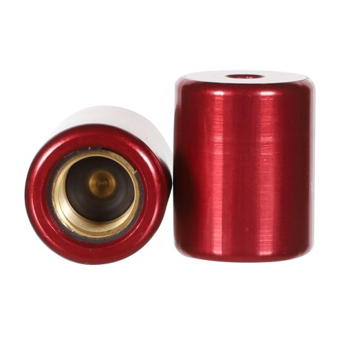 Ref Locking Caps, Red, 500/Pk