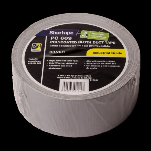 Tape,Cloth Duct,Sil,(2x60 Yds)