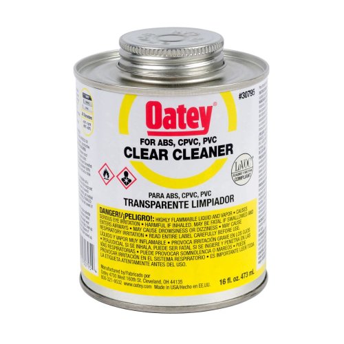 Cleaner, Oatey, Clear, 16oz