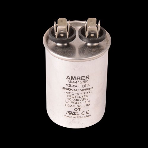 Mtr. Run Cap, Round, 10uf 440V