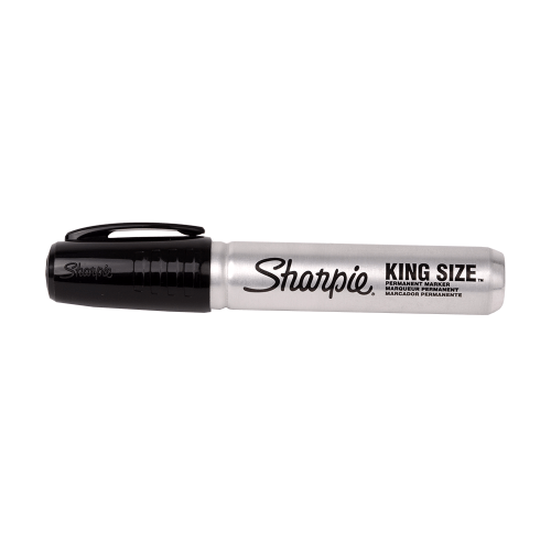 Marker, Sharpie King Sz - Blk