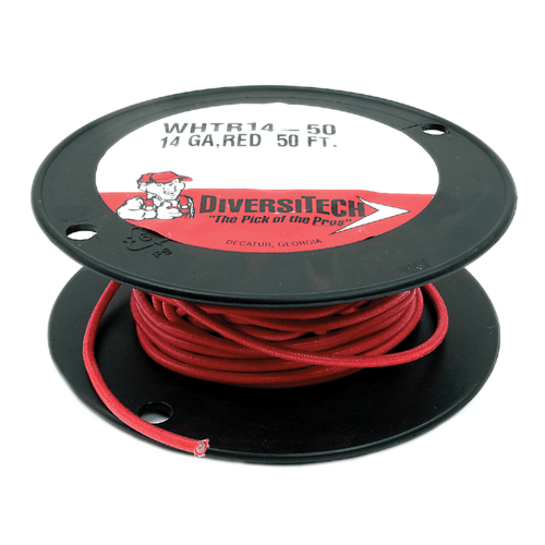 Wire, HT, 14G, Red, 50 ft.