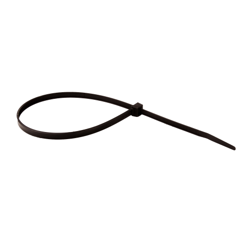 Cable Tie, 11in,Blk,Pk of 100