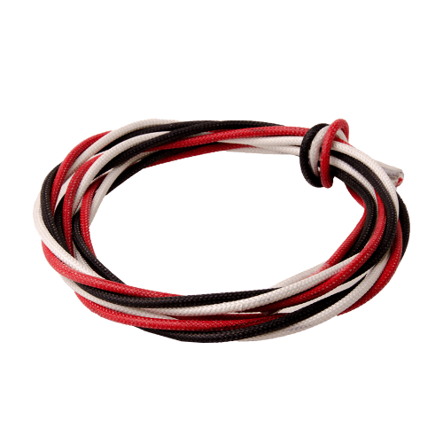 Wire,HT,14GA,Black,Red,and Wht