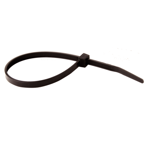 Cable Tie,Blk. 7in -Pk of 1000