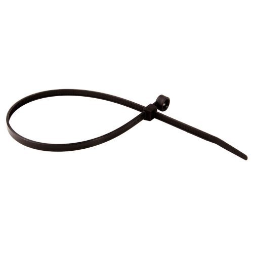 Cable Tie, Nylon, Blk., 11in.