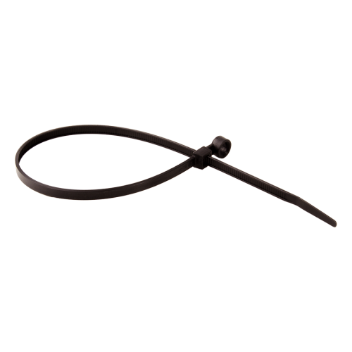 Cable Tie, Blk,11in,Pk of 100