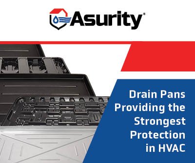 L2 condensate drain pan banner